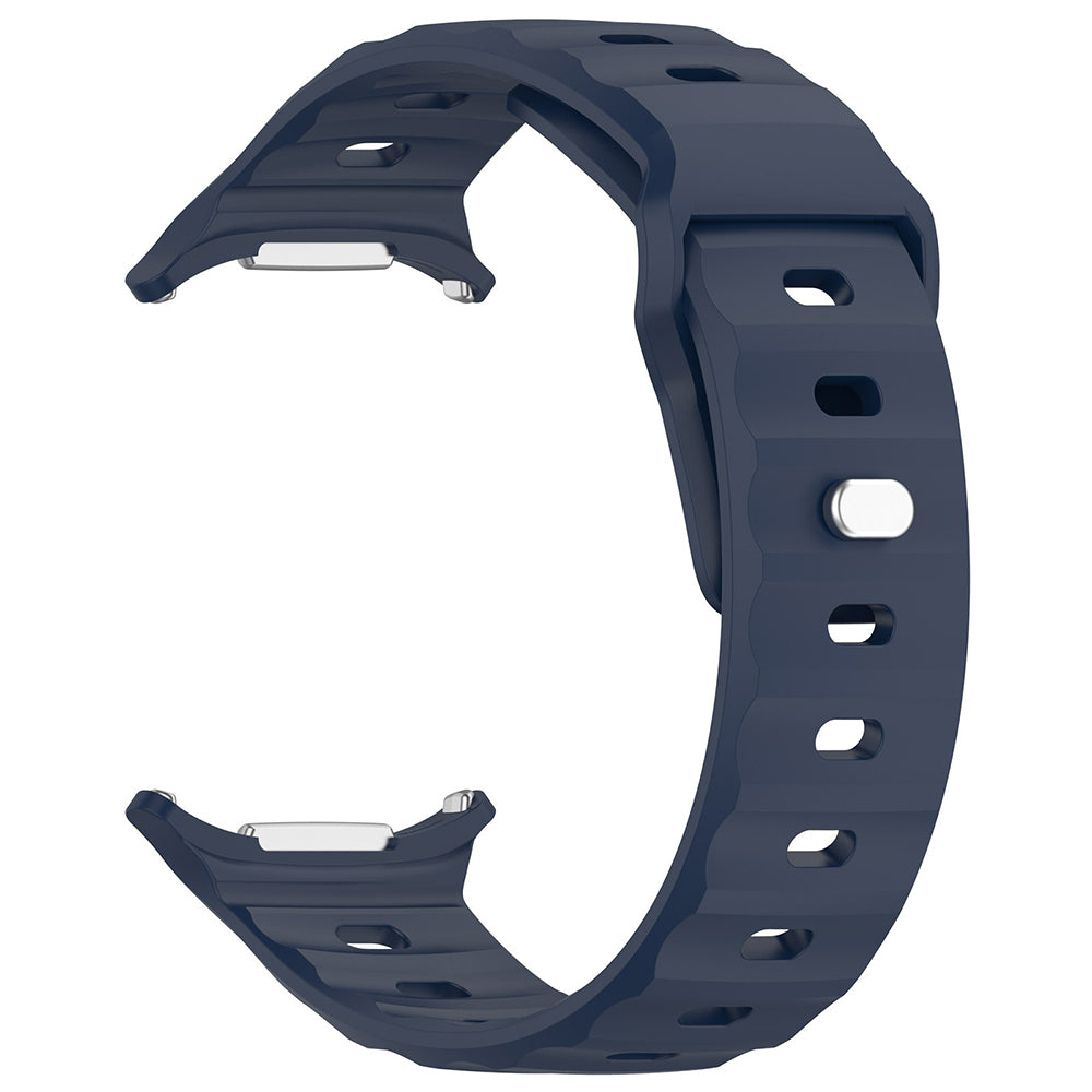 Curea smartwatch Techsuit Watchband (W055) compatibil cu Samsung Galaxy Watch Ultra 47mm / Watch Ultra 2, Bleumarin
