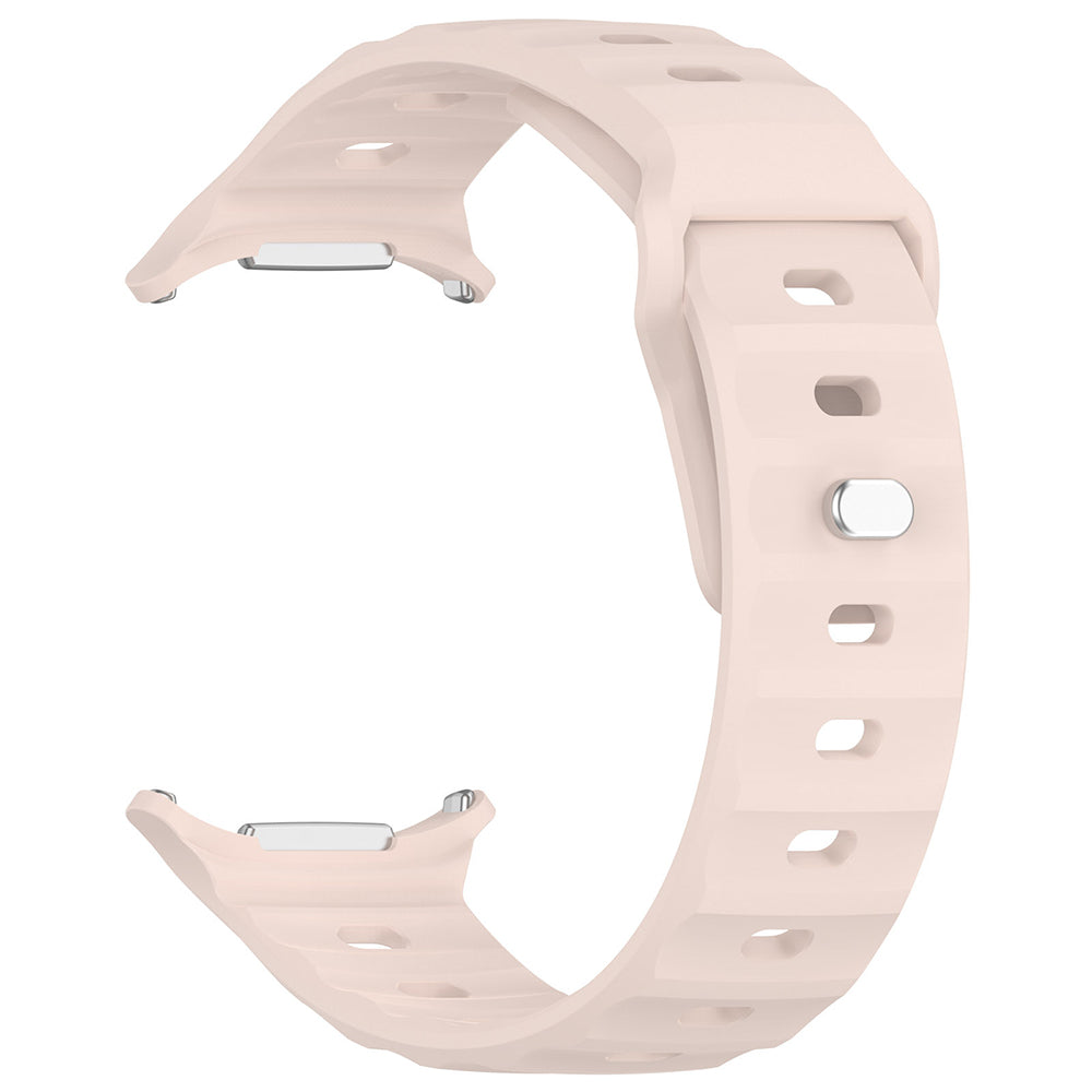 Curea smartwatch Techsuit Watchband (W055) compatibil cu Samsung Galaxy Watch Ultra 47mm / Watch Ultra 2, Roz Deschis