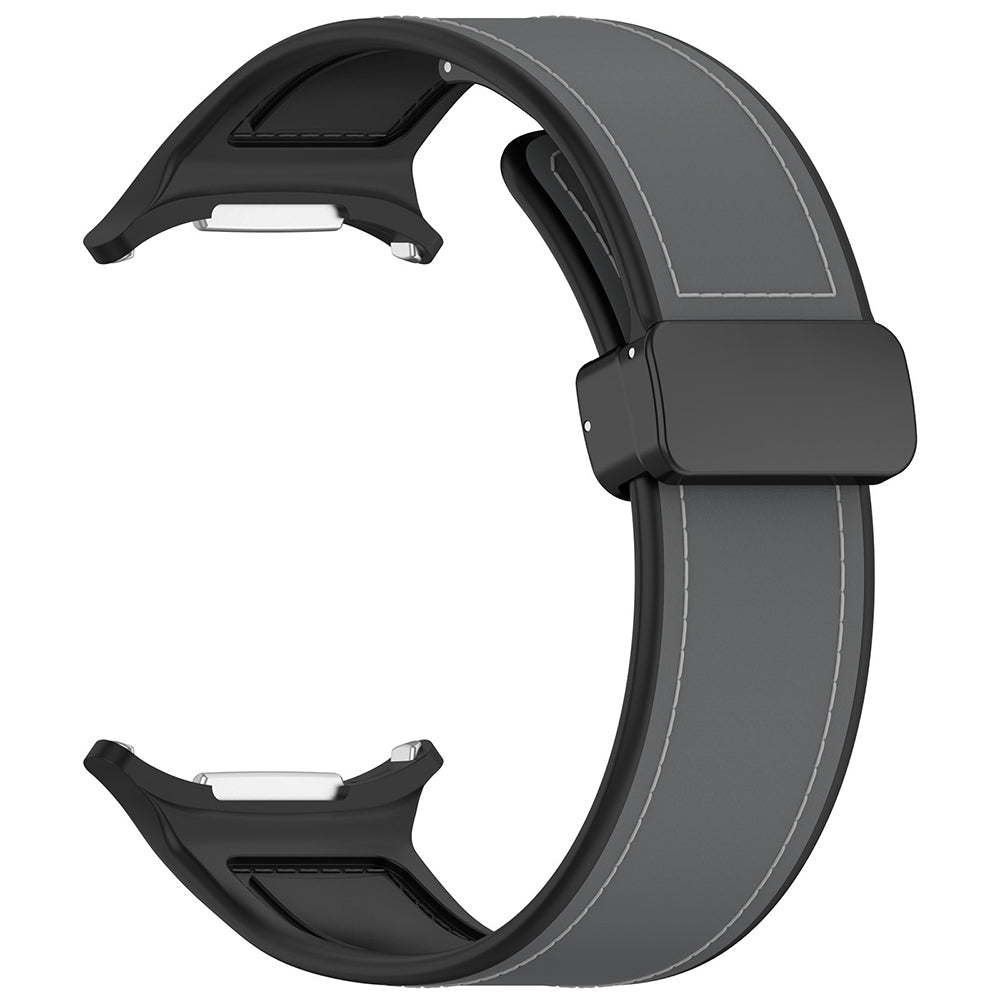 Curea smartwatch Techsuit Watchband (W056) compatibil cu Samsung Galaxy Watch Ultra 47mm / Watch Ultra 2, Gri