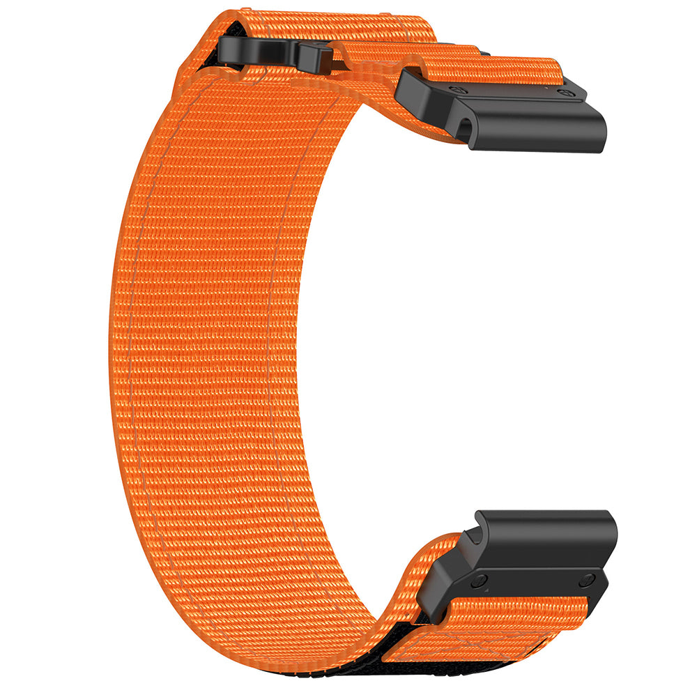 Curea smartwatch Techsuit Watchband QuickFit 26mm (W057) compatibil cu Garmin Fenix 3/3 HR/5X/5X Plus/6X/6X Pro/7X/7X Pro Solar, Portocaliu