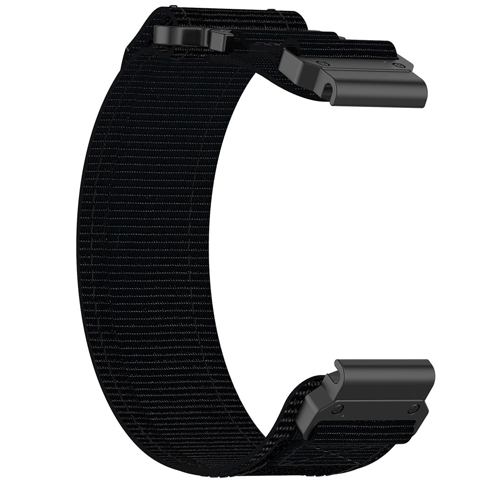 Curea smartwatch Techsuit Watchband QuickFit 22mm (W057) compatibil cu Garmin Fenix 5/5 Plus 6/6 Pro/7/Forerunner 945/955/970/Approach S60/S62, Negru