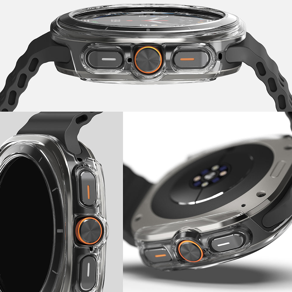 Folie de protectie smartwatch Ringke Slim + Screen Protector compatibil cu Samsung Galaxy Watch Ultra 47mm, Transparent