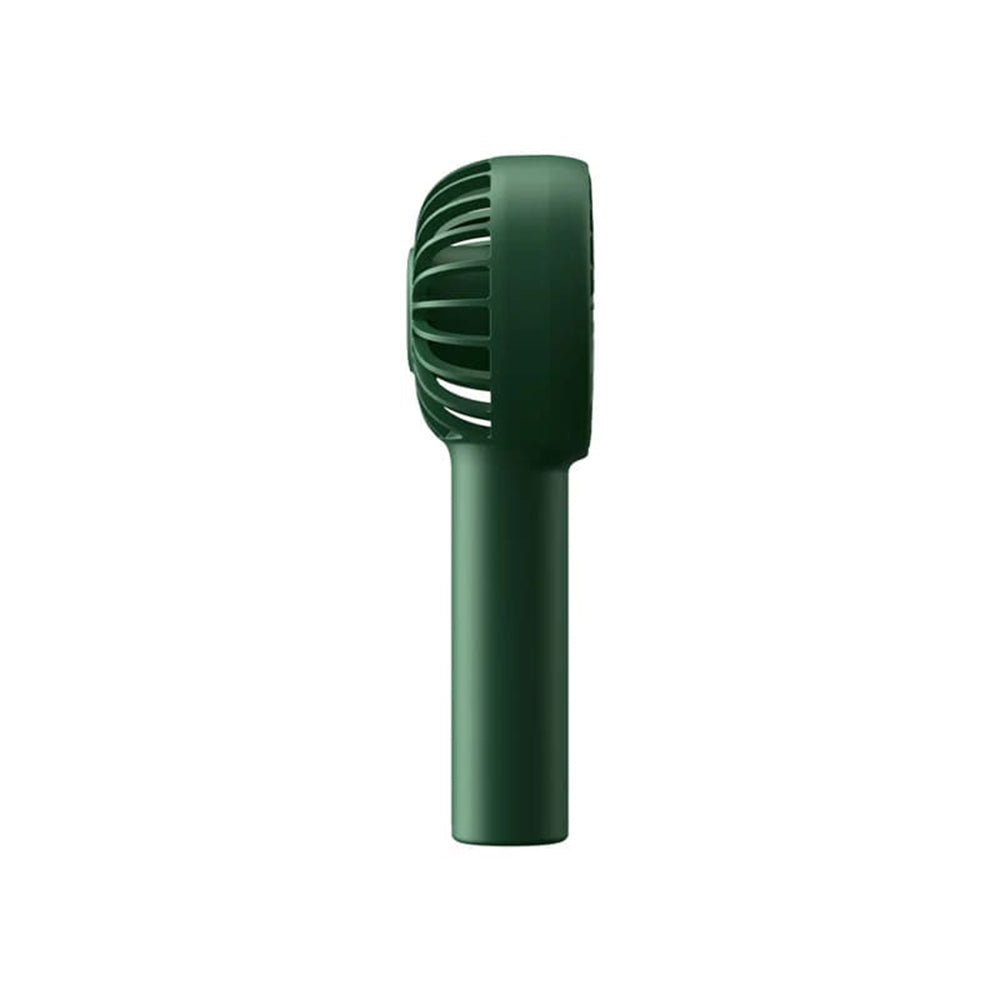 JisuLife Premium Portable Mini Fan Life1 (FA20), USB-C Rechargeable, 3 Wind Speeds, 2000mAh, Deep Green