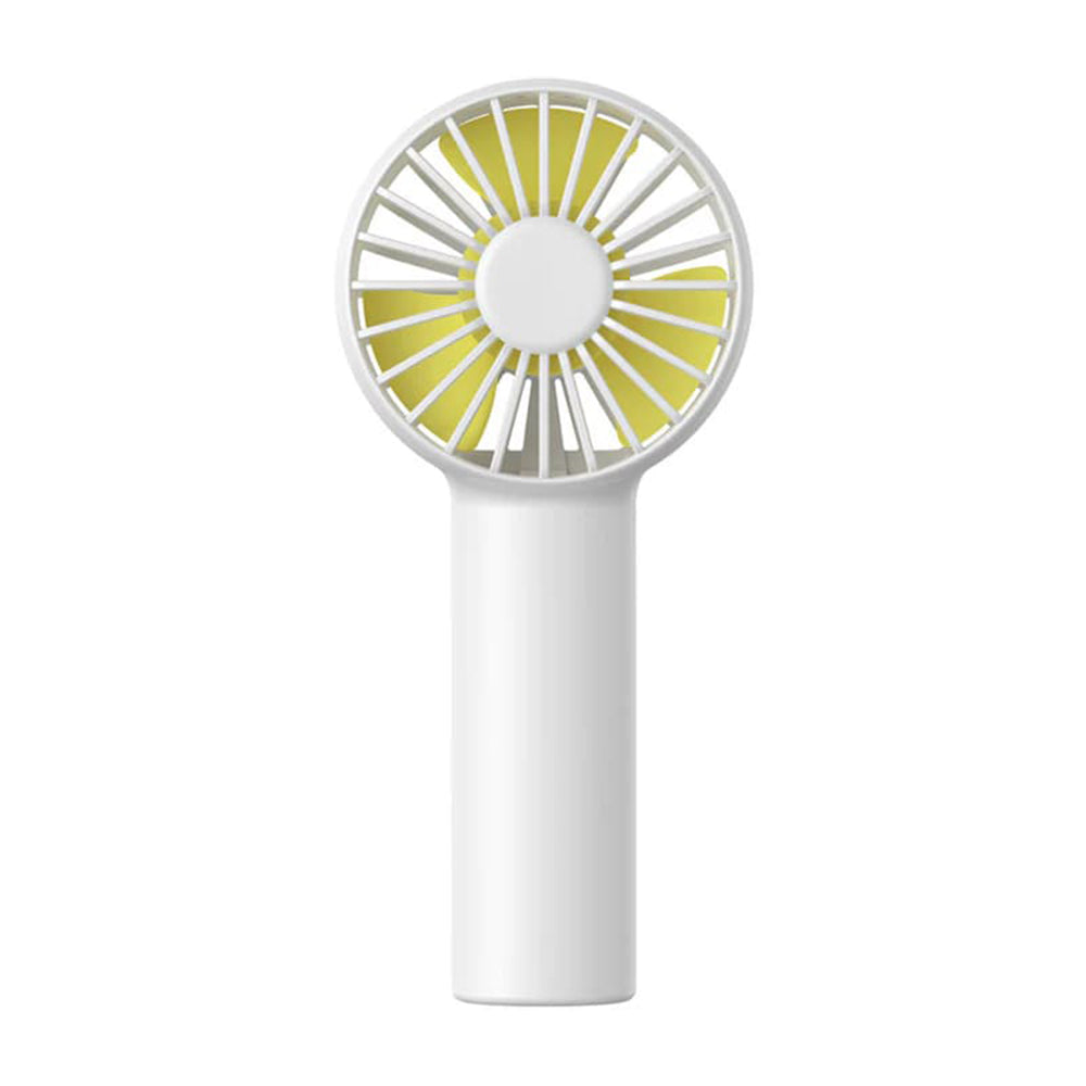 JisuLife Premium Portable Mini Fan Life1 (FA20), USB-C Rechargeable, 3 Wind Speeds, 2000mAh, Alb