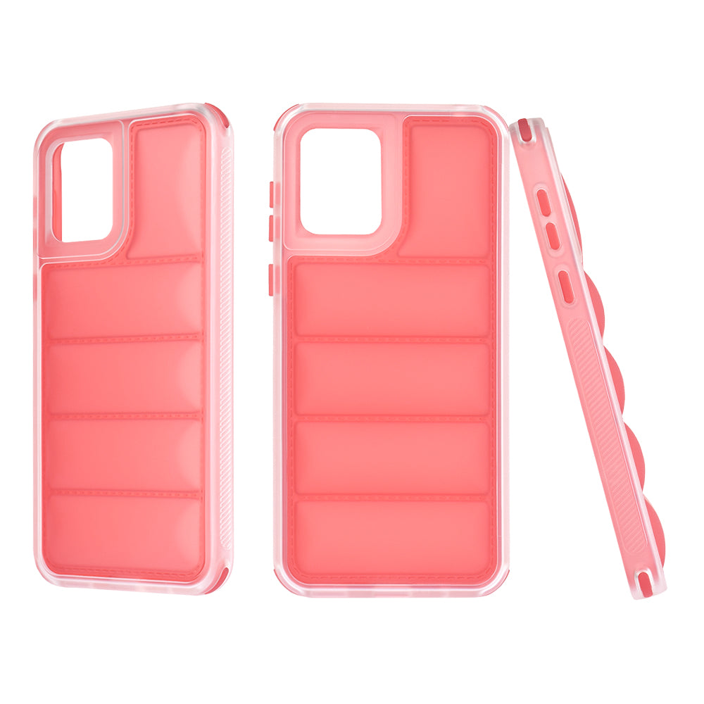 Husa de protectie Techsuit Wave Shield compatibil cu Motorola Moto E13, Rosu