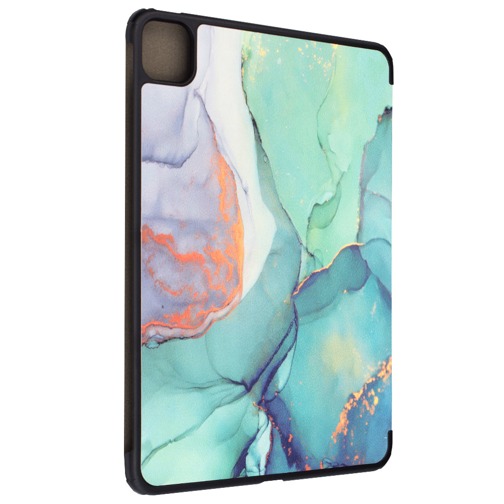 Husa de protectie tableta Techsuit FoldPro compatibil cu iPad Pro 11 (2024) / iPad Pro 11 (2025), Verde Time