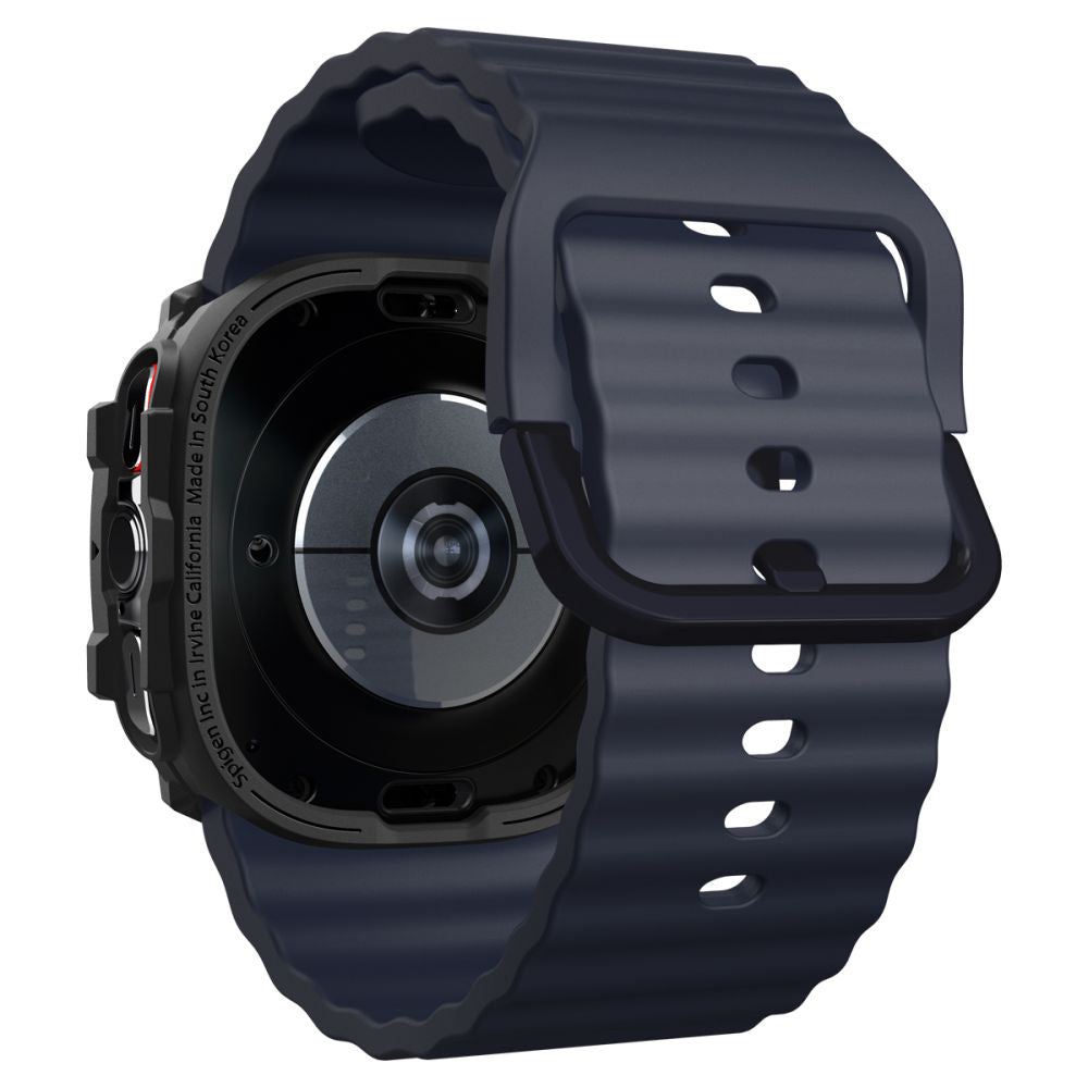 Accesoriu smartwatch Spigen Rugged Armor (ACS08426) compatibil cu Samsung Galaxy Watch Ultra 47mm, Negru