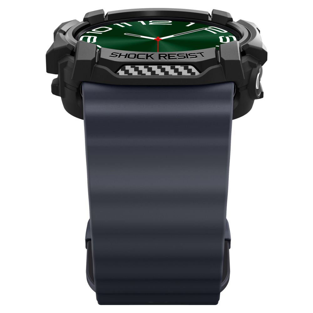 Accesoriu smartwatch Spigen Rugged Armor (ACS08426) compatibil cu Samsung Galaxy Watch Ultra 47mm, Negru