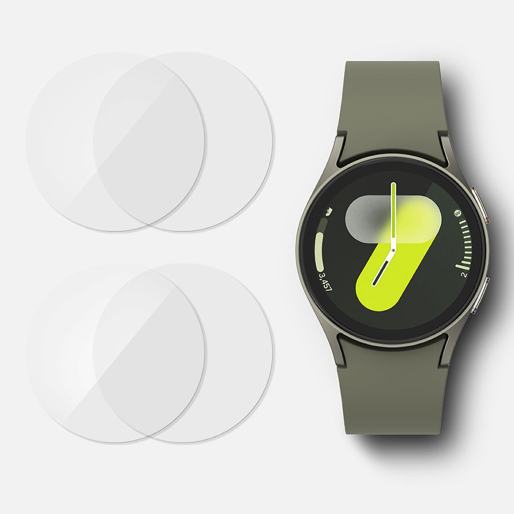 Folie de protectie smartwatch Ringke Tempered Glass R4 (set de 4) compatibil cu Samsung Galaxy Watch7 40mm, Transparent