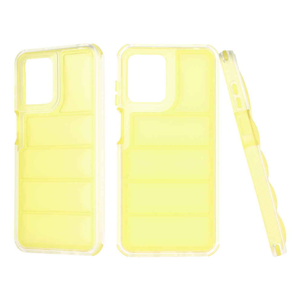 Husa de protectie Techsuit Wave Shield compatibil cu Motorola Moto G13 / G23 / G53, Galben