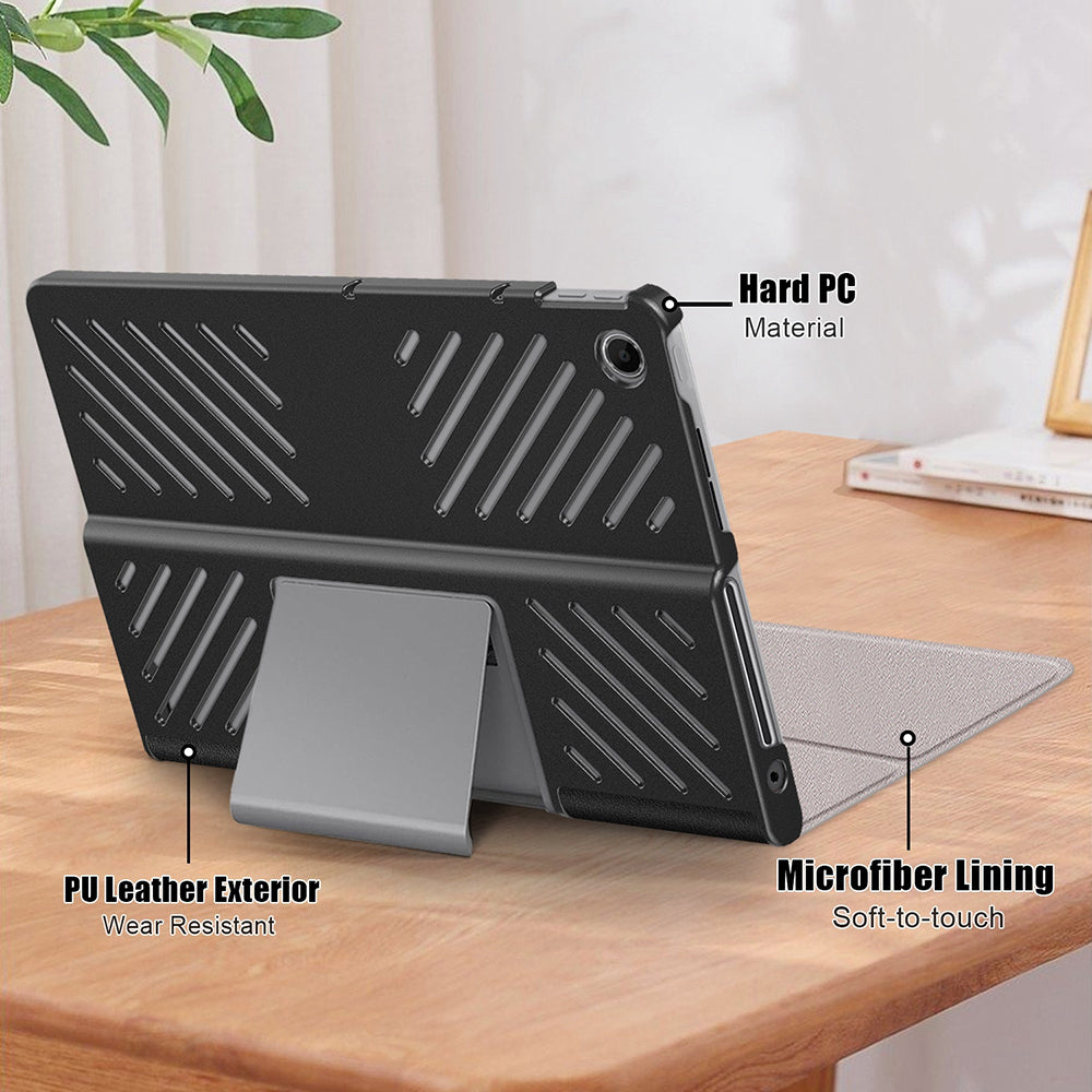 Husa de protectie tableta Techsuit FoldPro compatibil cu Lenovo Tab Plus, Negru