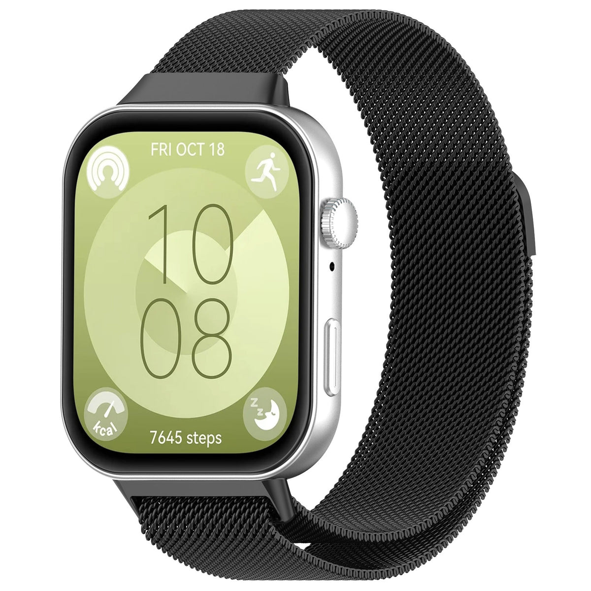 Curea smartwatch Techsuit Watchband W009 neagră pentru Huawei Watch Fit 3