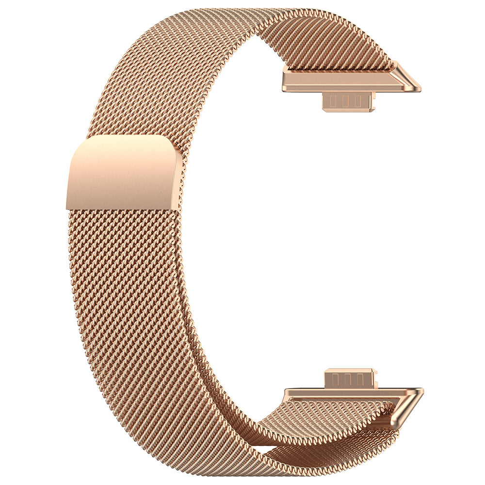 Curea smartwatch Techsuit Watchband W009 roz auriu pentru Huawei Watch Fit 3