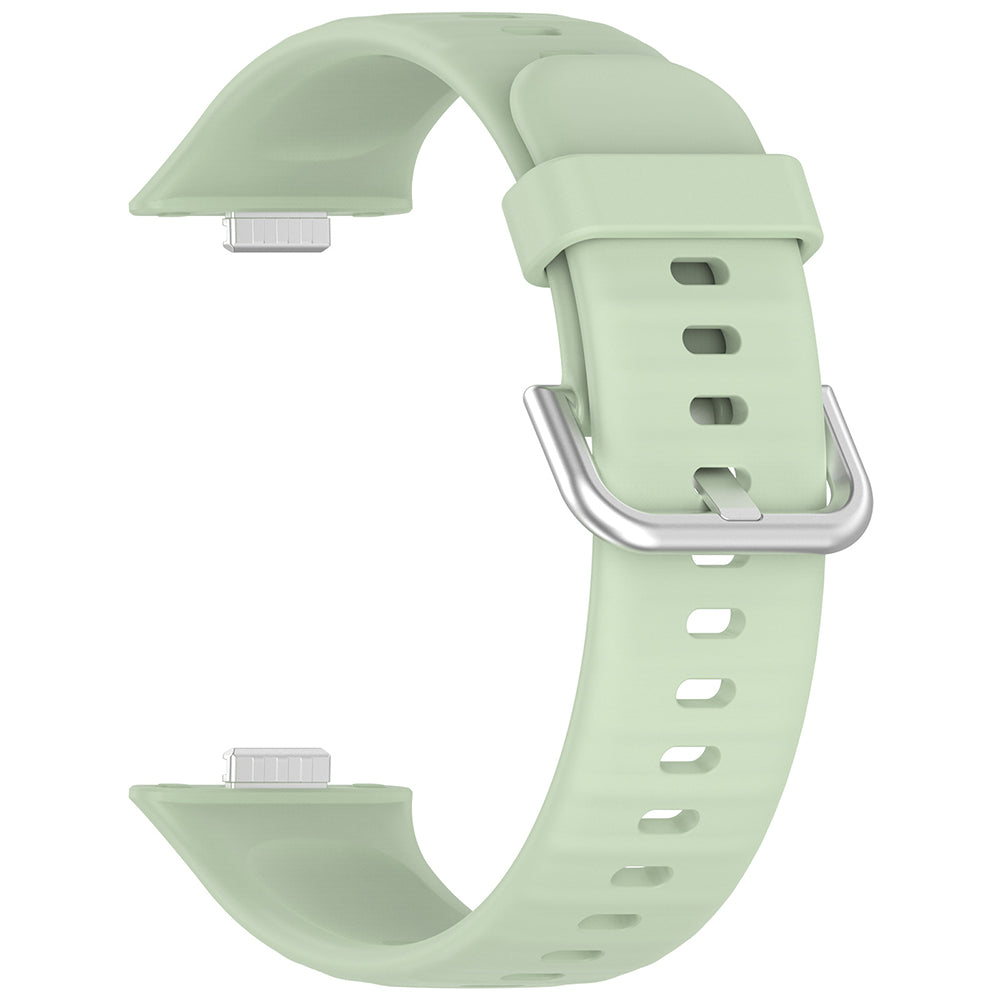 Curea smartwatch Techsuit Watchband W061 verde deschis pentru Huawei Watch Fit 3