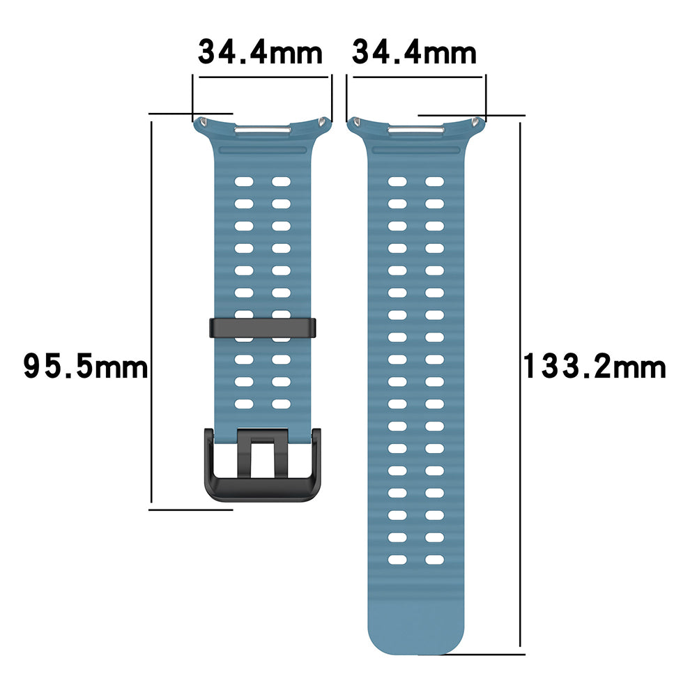 TechSuit Curea smartwatch Techsuit Watchband (W062) compatibil cu Samsung Galaxy Watch Ultra 47mm / Watch Ultra 2, Bleum