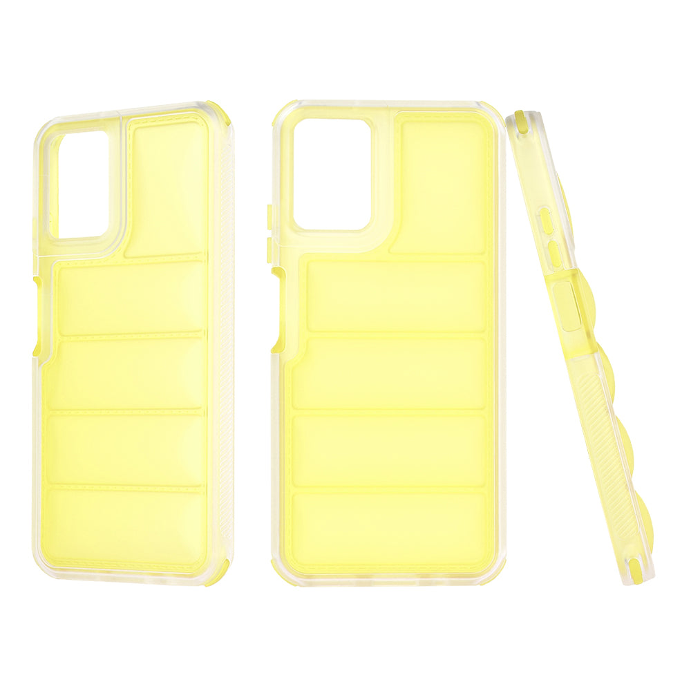 Husa de protectie Techsuit Wave Shield compatibil cu Motorola Moto G34 / Moto G45, Galben