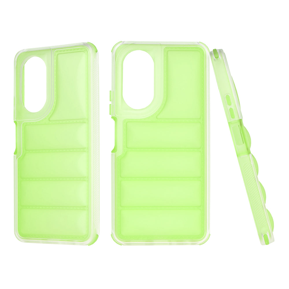 Husa de protectie Techsuit Wave Shield compatibil cu Oppo A58 4G, Verde
