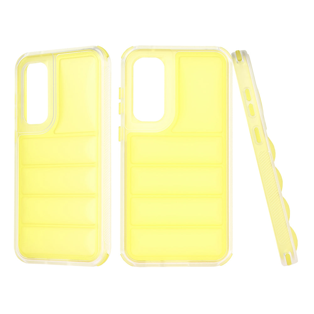 Husa de protectie Techsuit Wave Shield compatibil cu Samsung Galaxy S23 FE, Galben