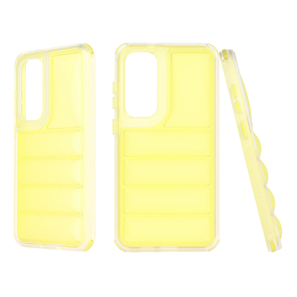Husa de protectie Techsuit Wave Shield compatibil cu Samsung Galaxy S24 Plus, Galben