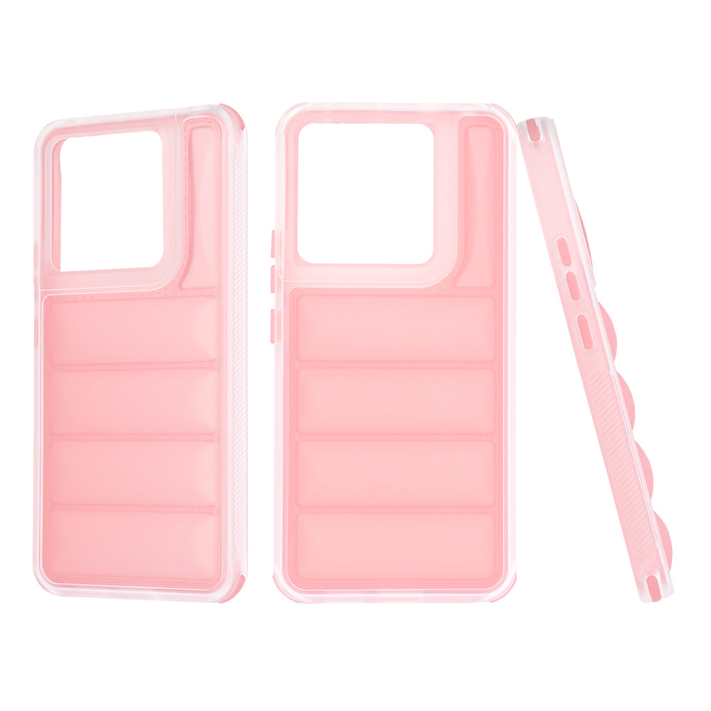 Husa de protectie Techsuit Wave Shield compatibil cu Xiaomi Redmi Note 13 Pro 5G / Poco X6, Roz