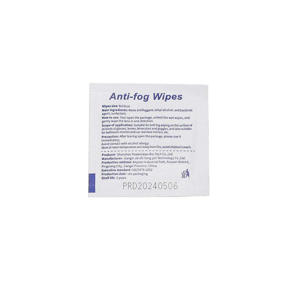Techsuit (100 pcs) Glasses Cleaning Wipes (ETSA1), Anti-Fog, Antibacterial, Dust and Grease Dirt Removal, Alb