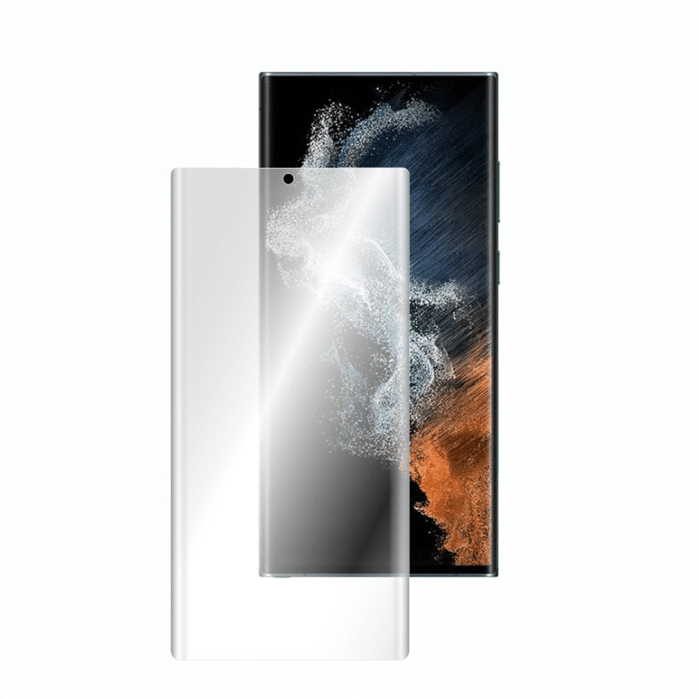 Folie de protectie Smart Protection Premium Classic (set de 2) compatibil cu Samsung Galaxy S22 Ultra 5G, Transparent