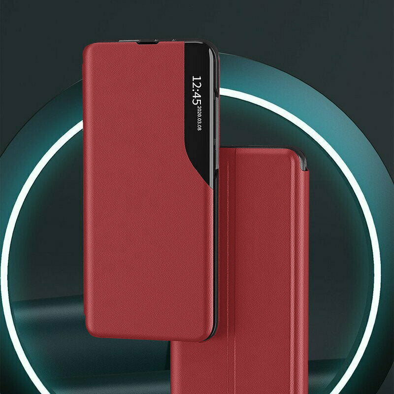 Husa de protectie Techsuit eFold Series compatibil cu Samsung Galaxy A52 4G / A52 5G / A52s 5G, Rosu