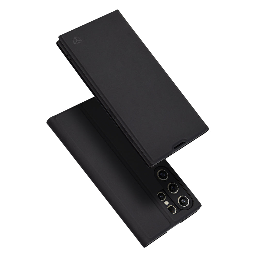 Husa de protectie Techsuit Magskin Book compatibil cu Samsung Galaxy S24 Ultra, Negru