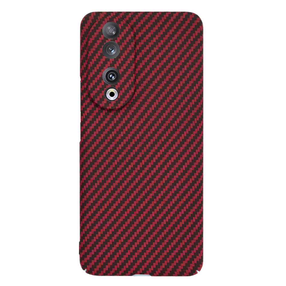 Husa de protectie Techsuit Carbonite FiberShell compatibil cu Honor 90, Rosu