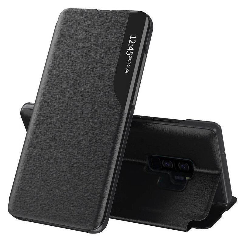 Husa de protectie Techsuit eFold Series compatibil cu Samsung Galaxy S9 Plus, Negru