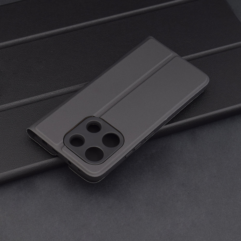 Husa de protectie Techsuit Magskin Book compatibil cu Xiaomi Redmi Note 13 4G, Negru