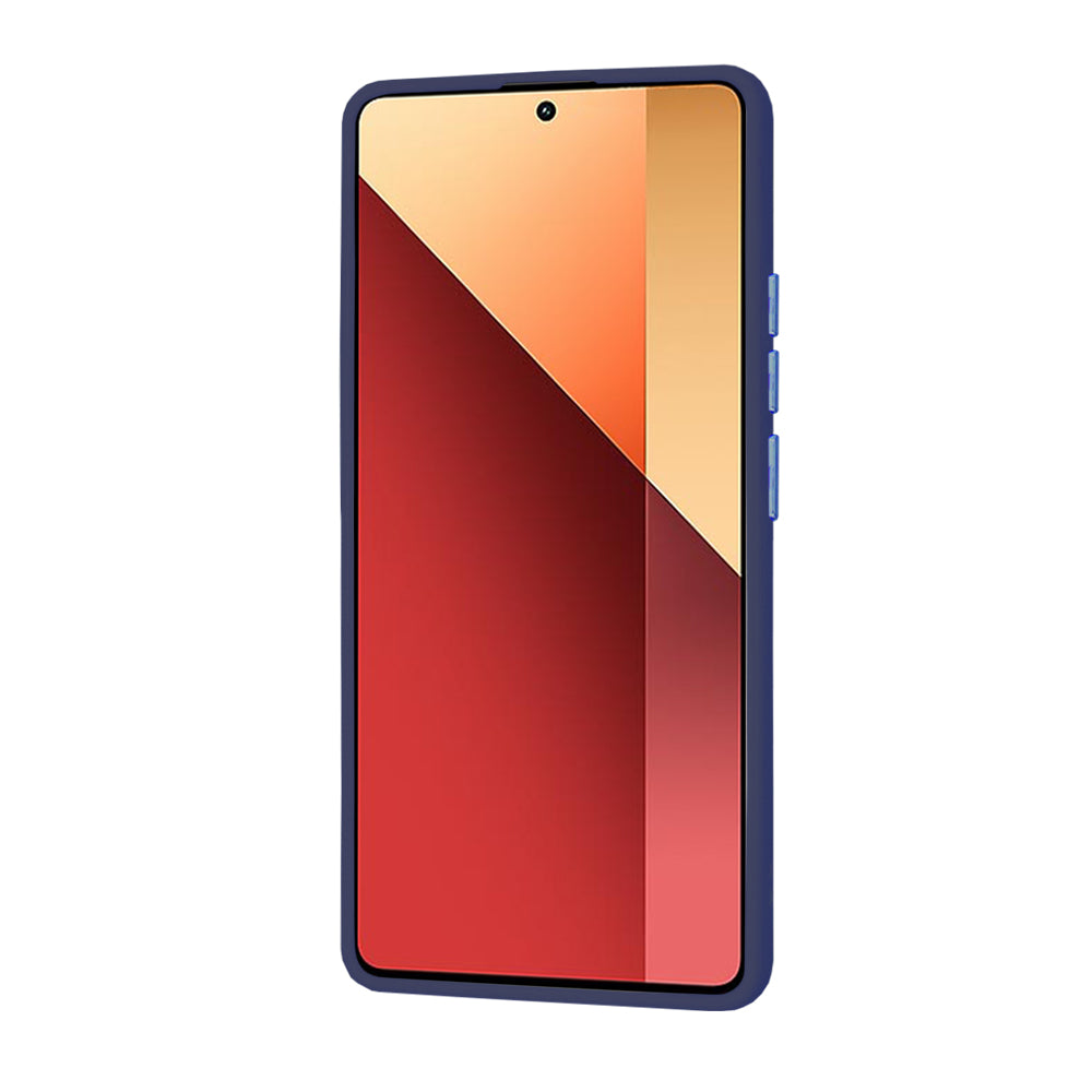 Husa de protectie Techsuit HaloFrost Series compatibil cu Xiaomi Redmi Note 13 Pro 4G / Poco M6 Pro 4G- Deep Blue