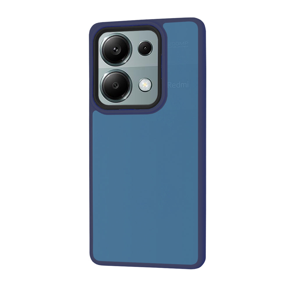 Husa de protectie Techsuit HaloFrost Series compatibil cu Xiaomi Redmi Note 13 Pro 4G / Poco M6 Pro 4G- Deep Blue