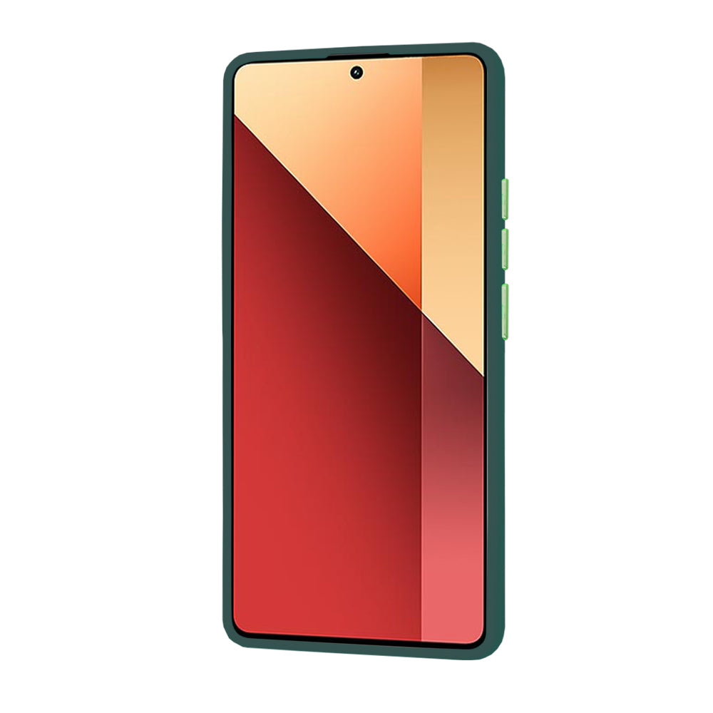 Husa de protectie Techsuit HaloFrost Series compatibil cu Xiaomi Redmi Note 13 Pro 4G / Poco M6 Pro 4G, Bleumarin Green