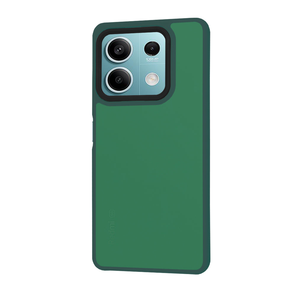 Husa de protectie Techsuit HaloFrost Series compatibil cu Xiaomi Redmi Note 13 5G, Bleumarin Green