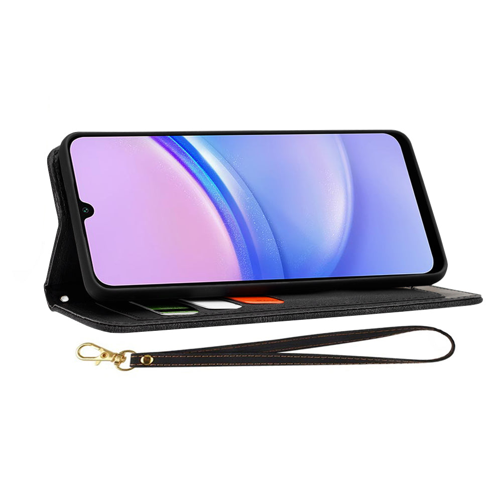 Husa de protectie Techsuit FlipCraft compatibil cu Samsung Galaxy A15 4G / A15 5G, Flowers of the Dawn