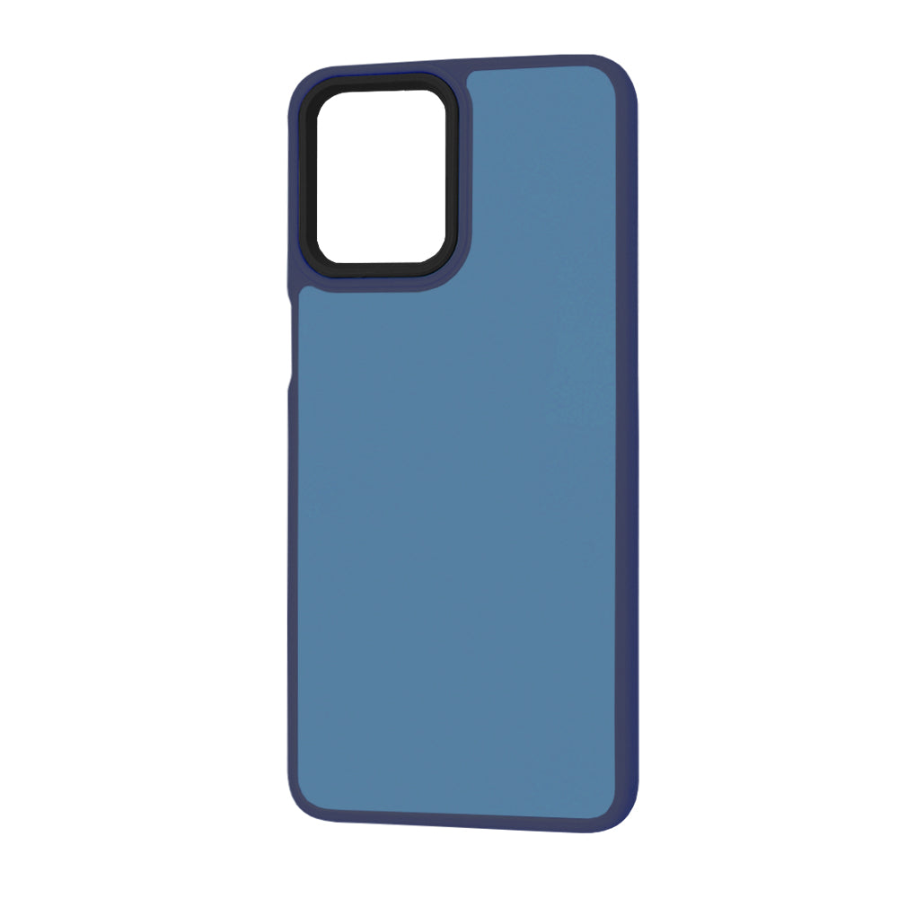 Husa de protectie Techsuit HaloFrost Series compatibil cu Motorola Moto G14, Albastru Inchis