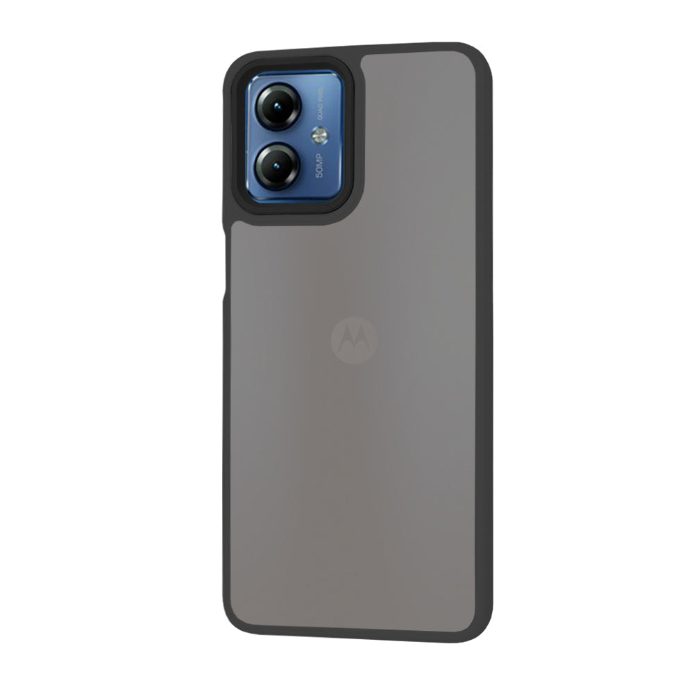 Husa de protectie Techsuit HaloFrost Series compatibil cu Motorola Moto G14, Negru