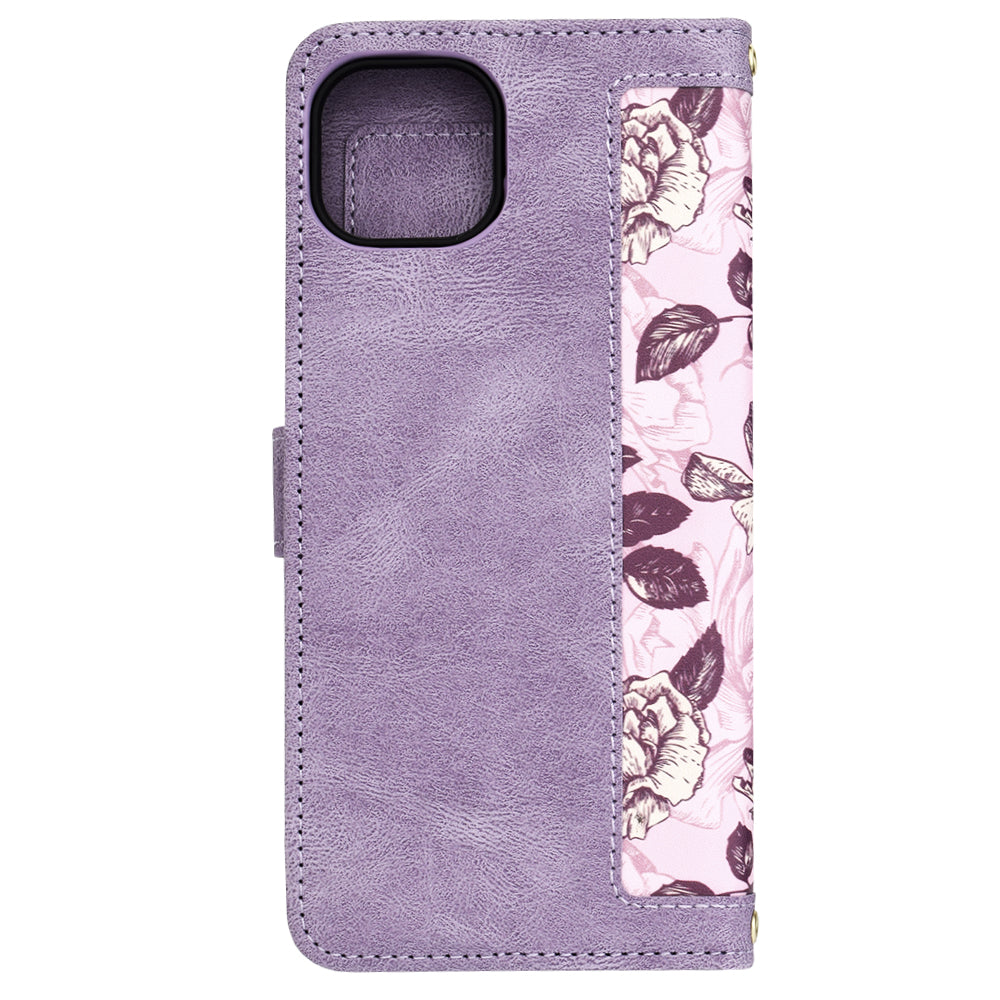 Husa de protectie Techsuit FlipCraft compatibil cu iPhone 15 Plus, Mysterious Purple