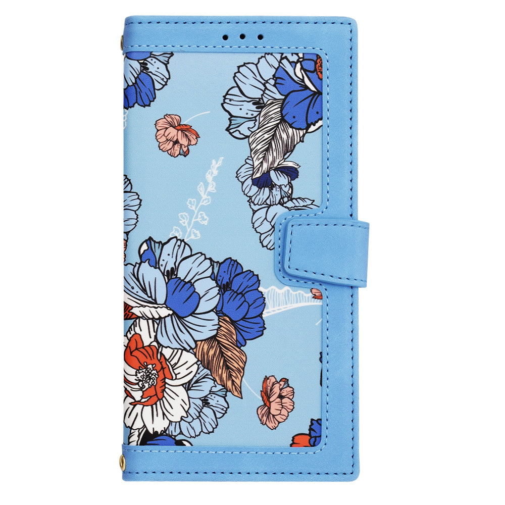 Husa de protectie Techsuit FlipCraft compatibil cu Samsung Galaxy S22 Ultra 5G, Vibrant Blue