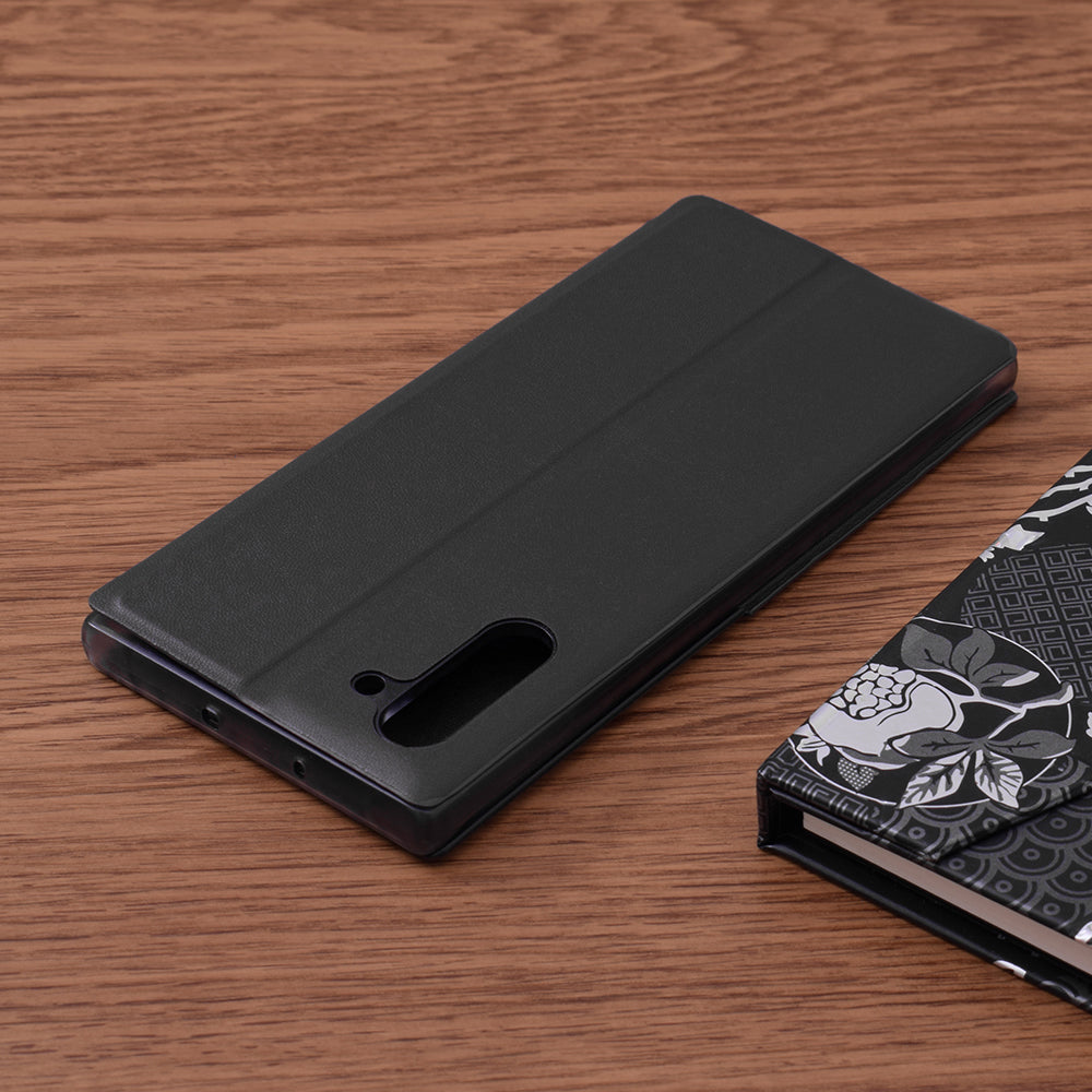 Husa de protectie Techsuit eFold Series compatibil cu Samsung Galaxy Note 10 4G / Note 10 5G, Negru