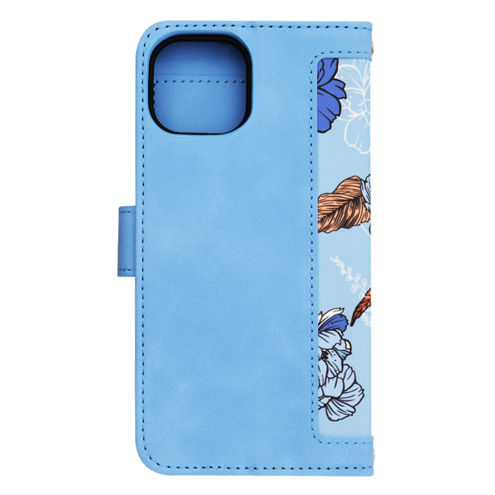 Husa de protectie Techsuit FlipCraft compatibil cu iPhone 15, Vibrant Blue