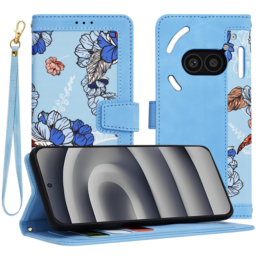 Husa de protectie Techsuit FlipCraft compatibil cu Nothing Phone (2a) / (2a) Plus, Vibrant Blue