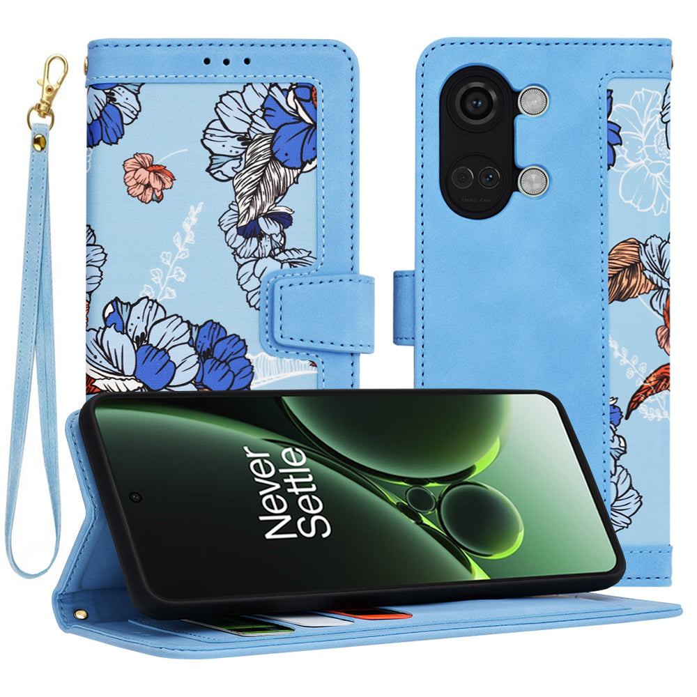 Husa de protectie Techsuit FlipCraft compatibil cu OnePlus Nord 3, Vibrant Blue