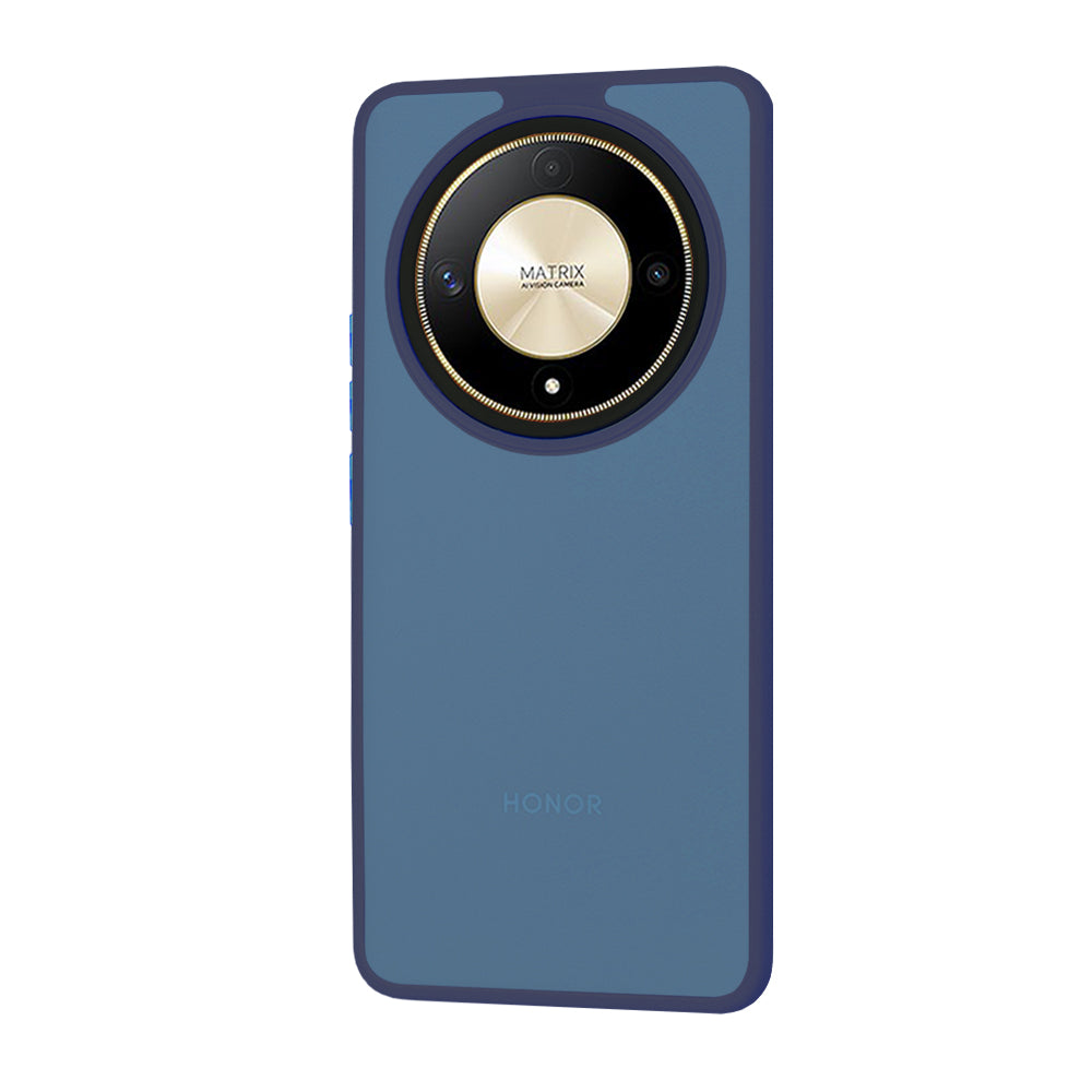 Husa de protectie Techsuit HaloFrost Series compatibil cu Honor Magic6 Lite, Albastru Inchis