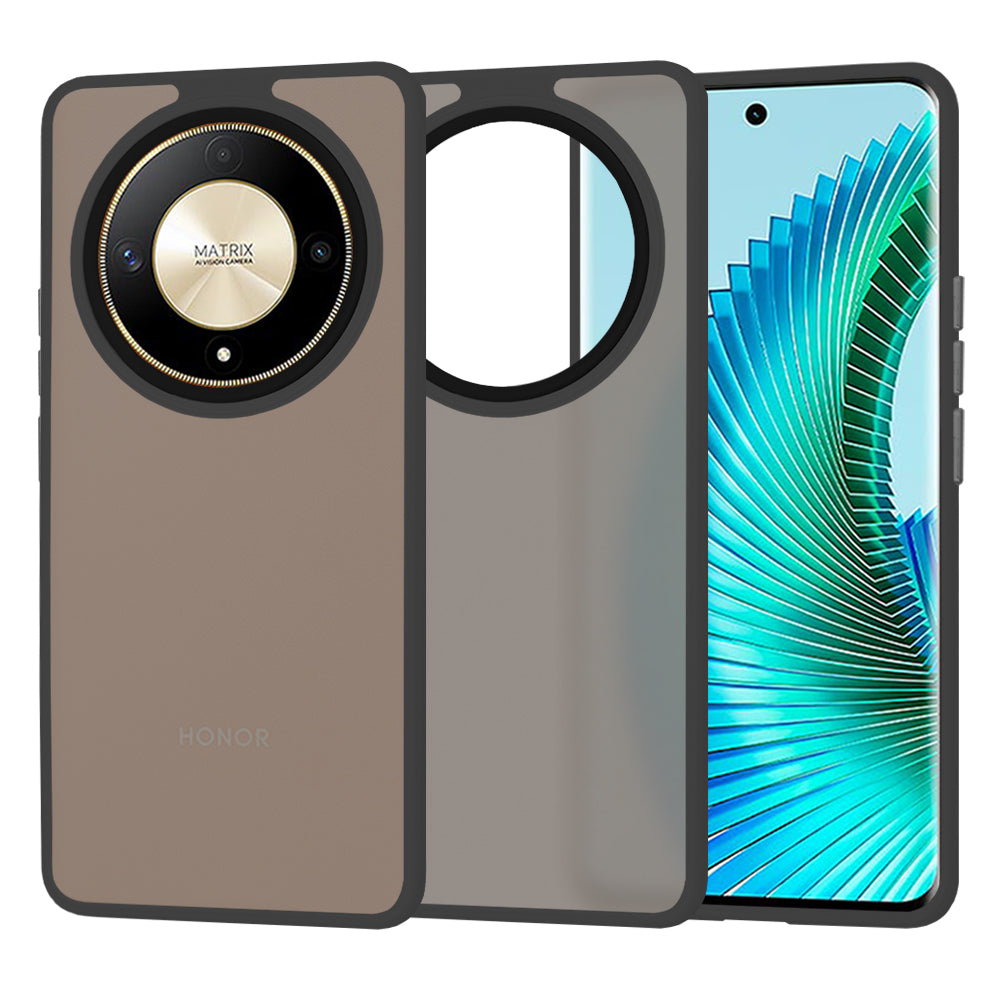 Husa de protectie Techsuit HaloFrost Series compatibil cu Honor Magic6 Lite, Negru