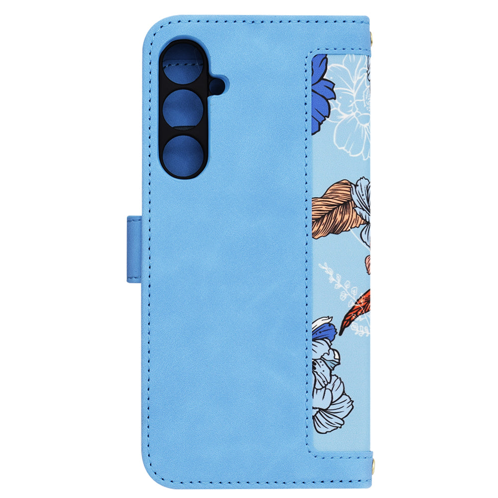 Husa de protectie Techsuit FlipCraft compatibil cu Samsung Galaxy S23 FE, Vibrant Blue