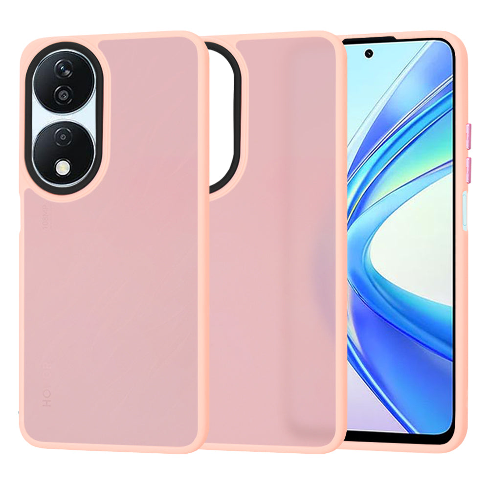 Husa de protectie Techsuit HaloFrost Series compatibil cu Honor X7b / X7b 5G / 90 SMART, Roz
