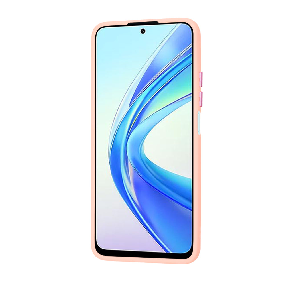 Husa de protectie Techsuit HaloFrost Series compatibil cu Honor X7b / X7b 5G / 90 SMART, Roz