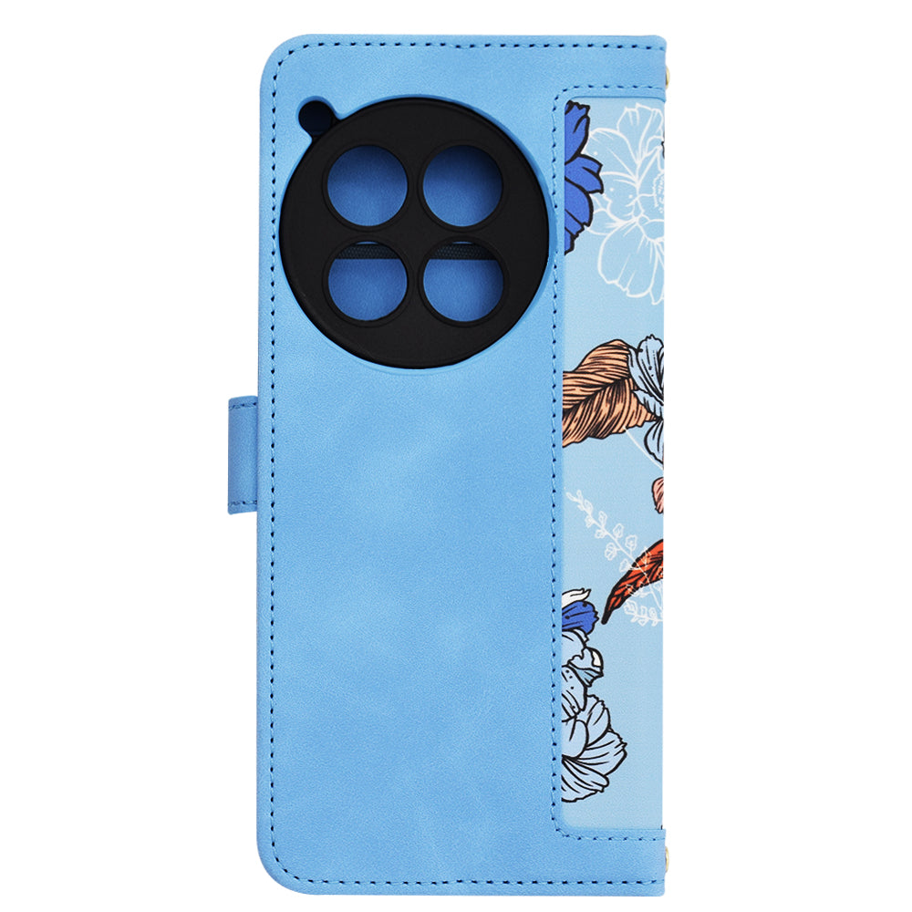 Husa de protectie Techsuit FlipCraft compatibil cu OnePlus 12, Vibrant Blue